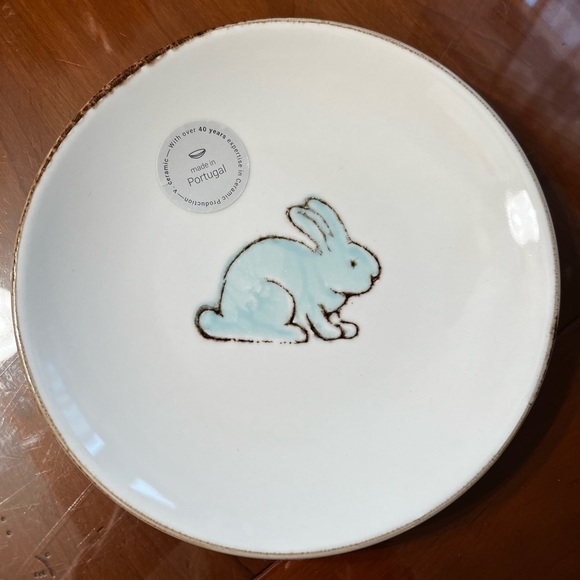 Bunny Serving Plate from Portugal, NWT - Picture 1 of 4